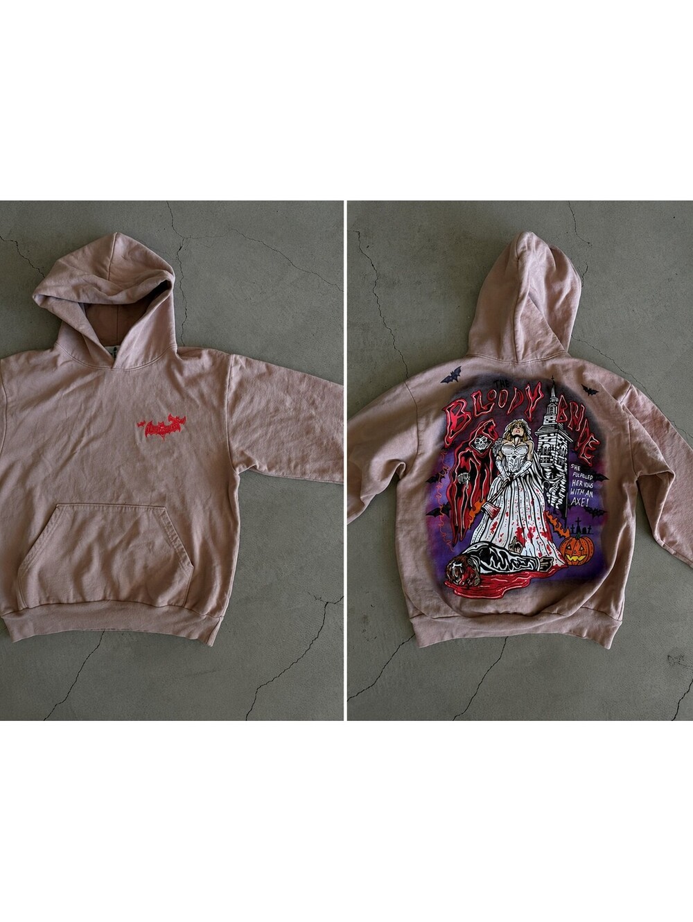 Warren Lotas / The Bloody Bride Hoodie / Tan / M